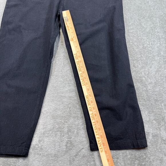 Aedvoouer Romper‎ Jumpsuit Overalls Loose Fit Womens XL Black Lagenlook Pockets - Picture 4 of 8